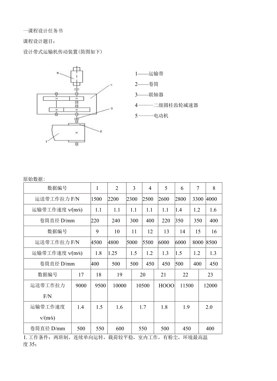 机械设计课程设计系列——二级同轴式斜齿轮减速器设计.docx_第2页