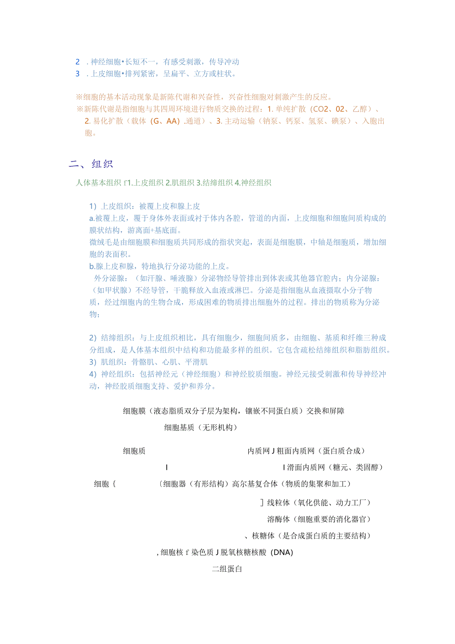 2024公共营养师第二章：医学基础.docx_第2页