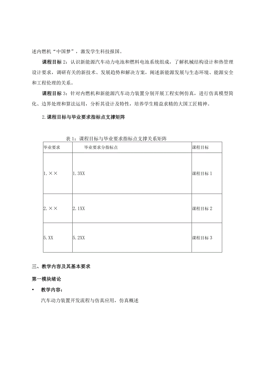 汽车动力装置仿真与设计教学大纲.docx_第2页