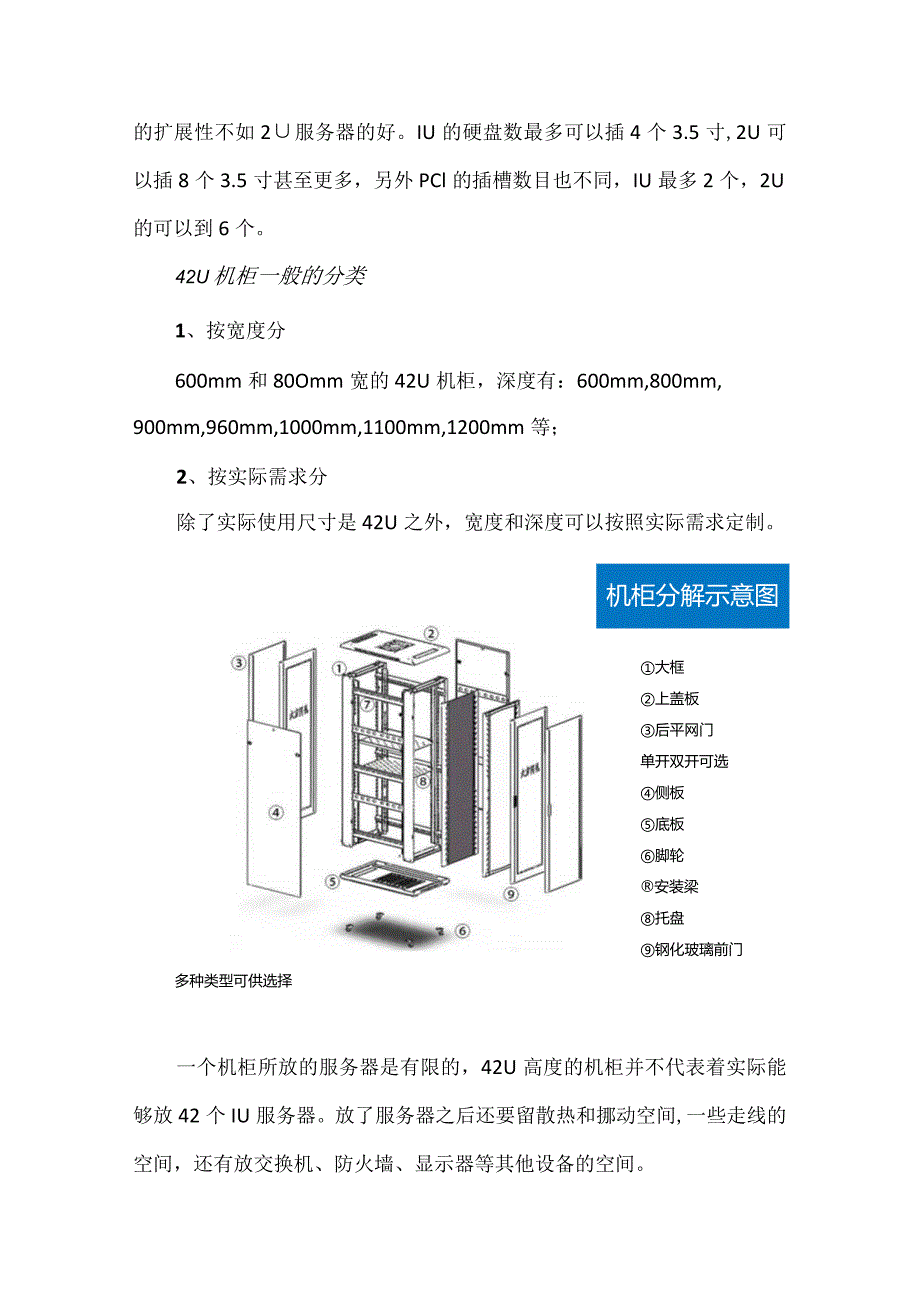 数据中心服务器机柜尺寸知识大全.docx_第3页