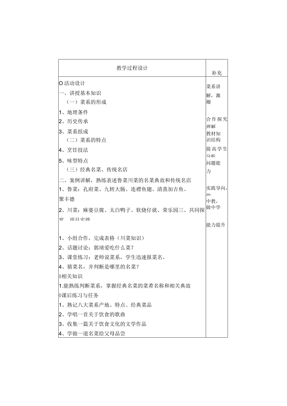 “食不厌精脍不厌细”的八大菜系教学设计.docx_第3页