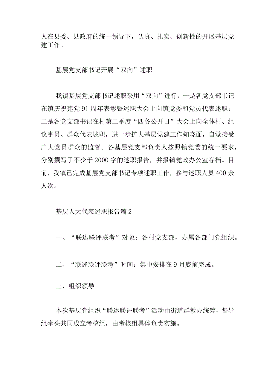 基层人大代表述职报告三篇.docx_第2页