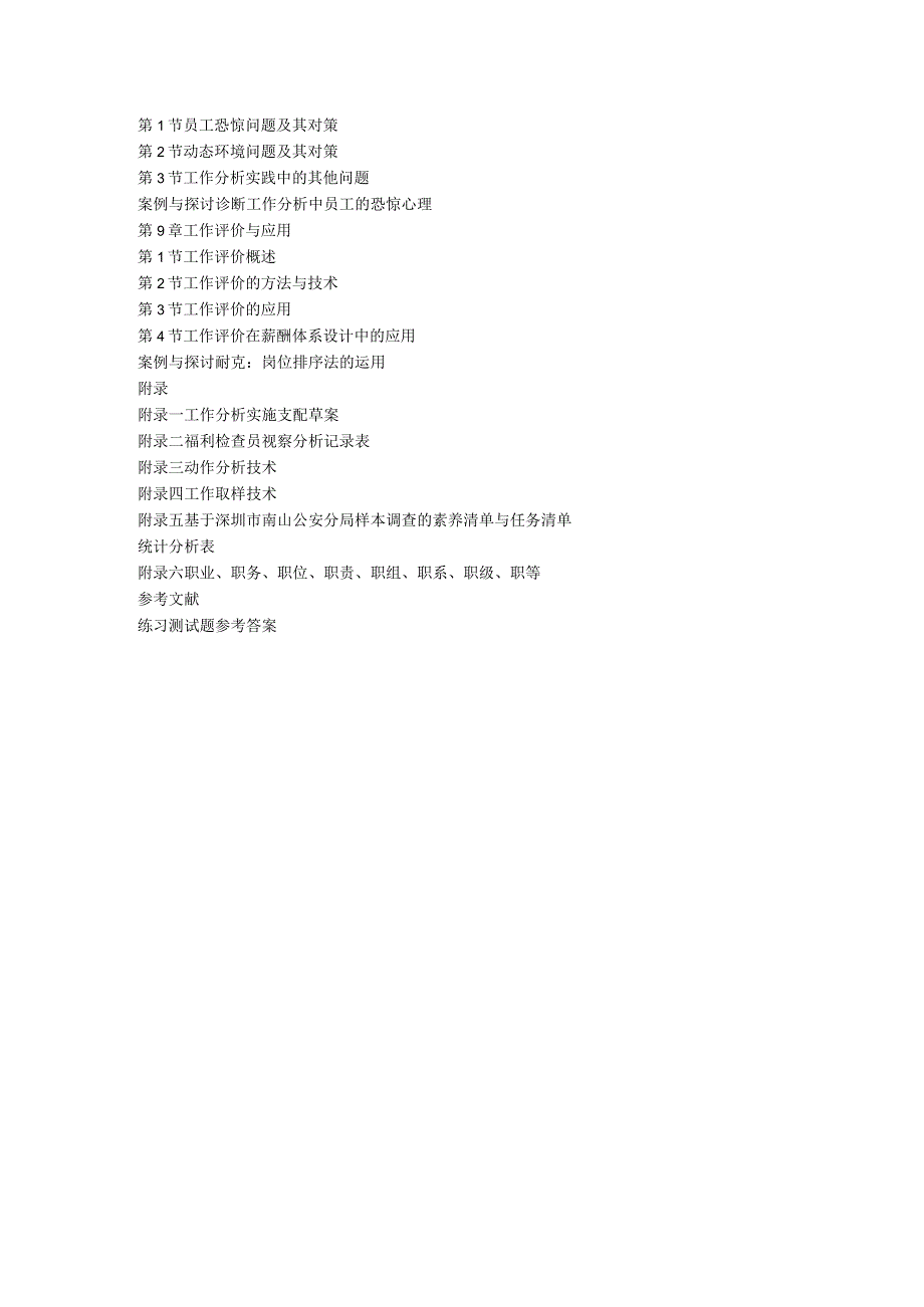 2024工作分析的方法与技术第四版目录及复习要点.docx_第3页