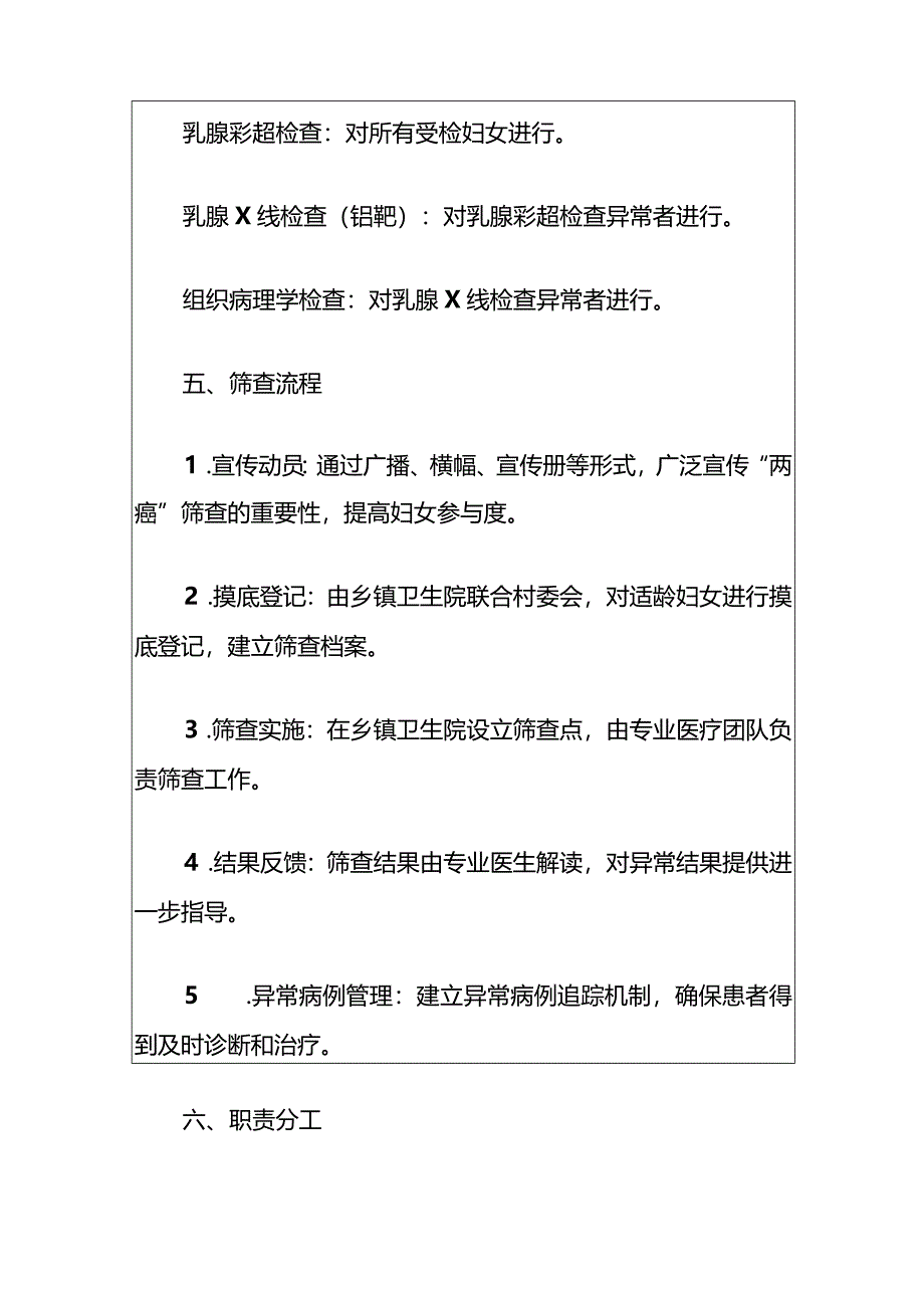 2024中心卫生院免费“两癌”筛查工作实施方案（最新版）.docx_第3页