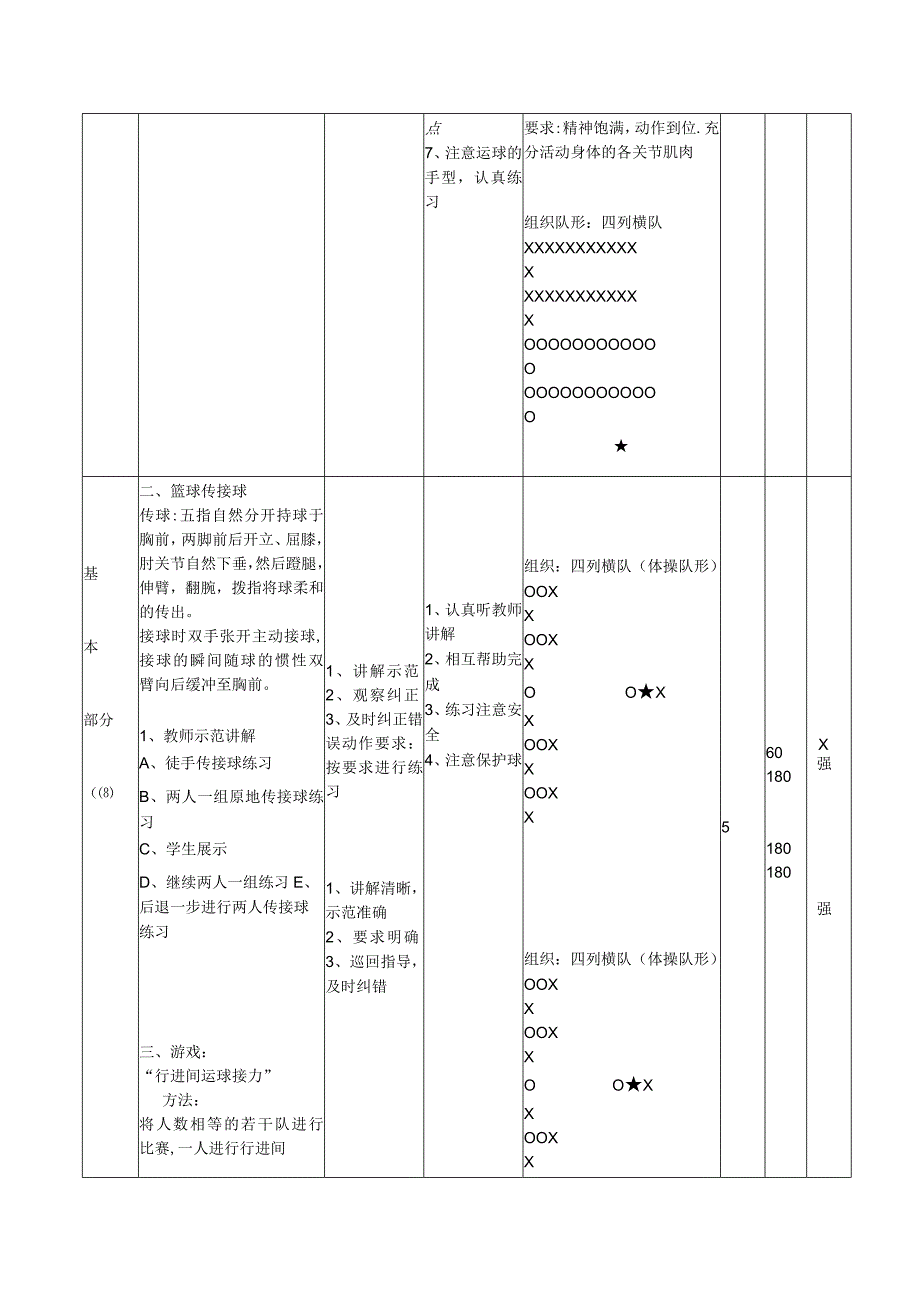 原地胸前传接球公开课教案教学设计课件资料.docx_第3页