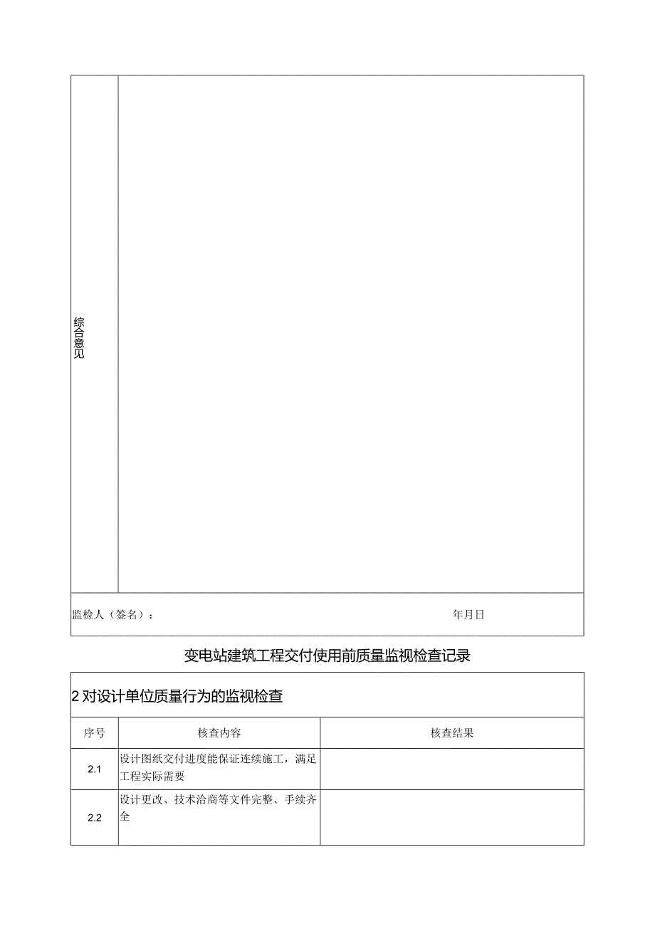 变电(换流)站建筑交付使用前质量监督检查典型表式.docx_第2页