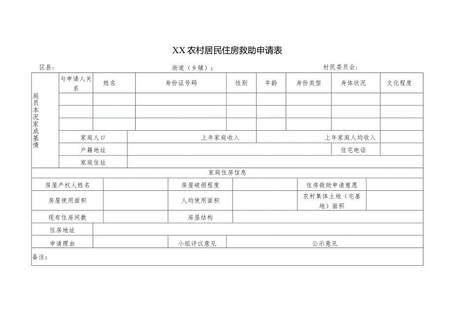 农村社救建房工作民主评议记录.docx_第2页