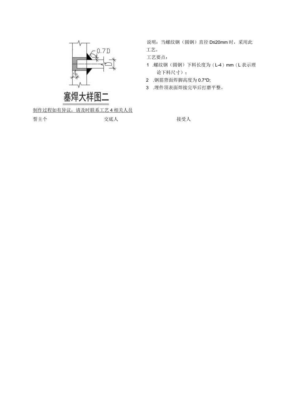 青岛港安置楼项目埋件穿孔塞焊焊接工艺要求.docx_第2页