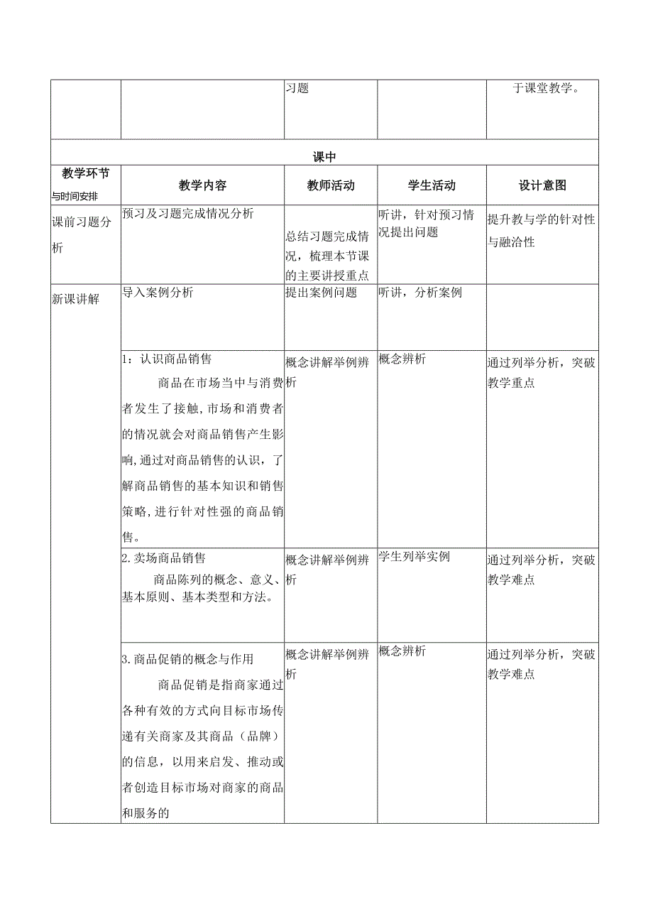 商品学（慕课版）教案-教学设计 项目六 新零售业态下的商品管理.docx_第3页