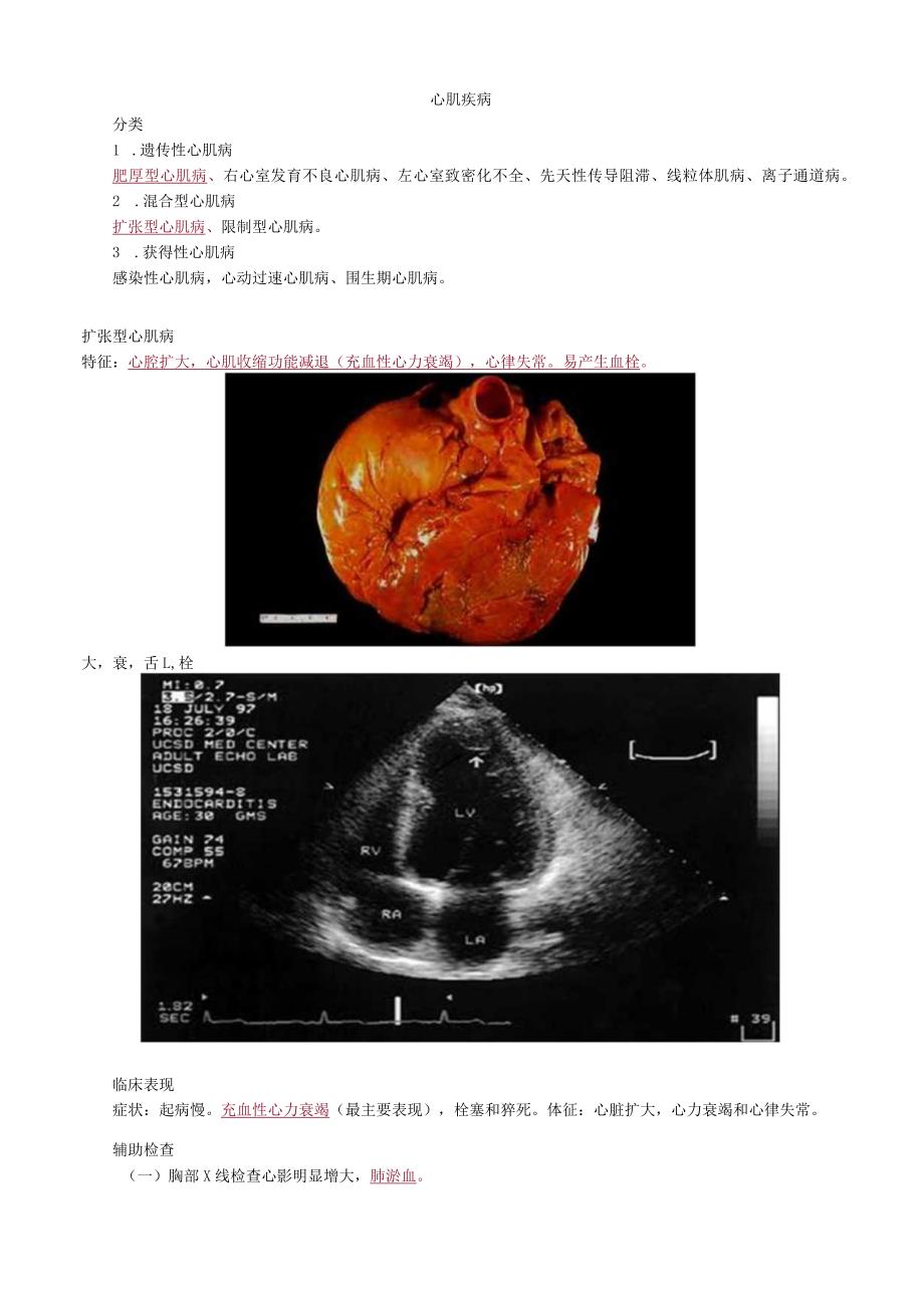 心血管内科主治医师资格笔试专业知识考点解析 (9)：心肌疾病.docx_第1页