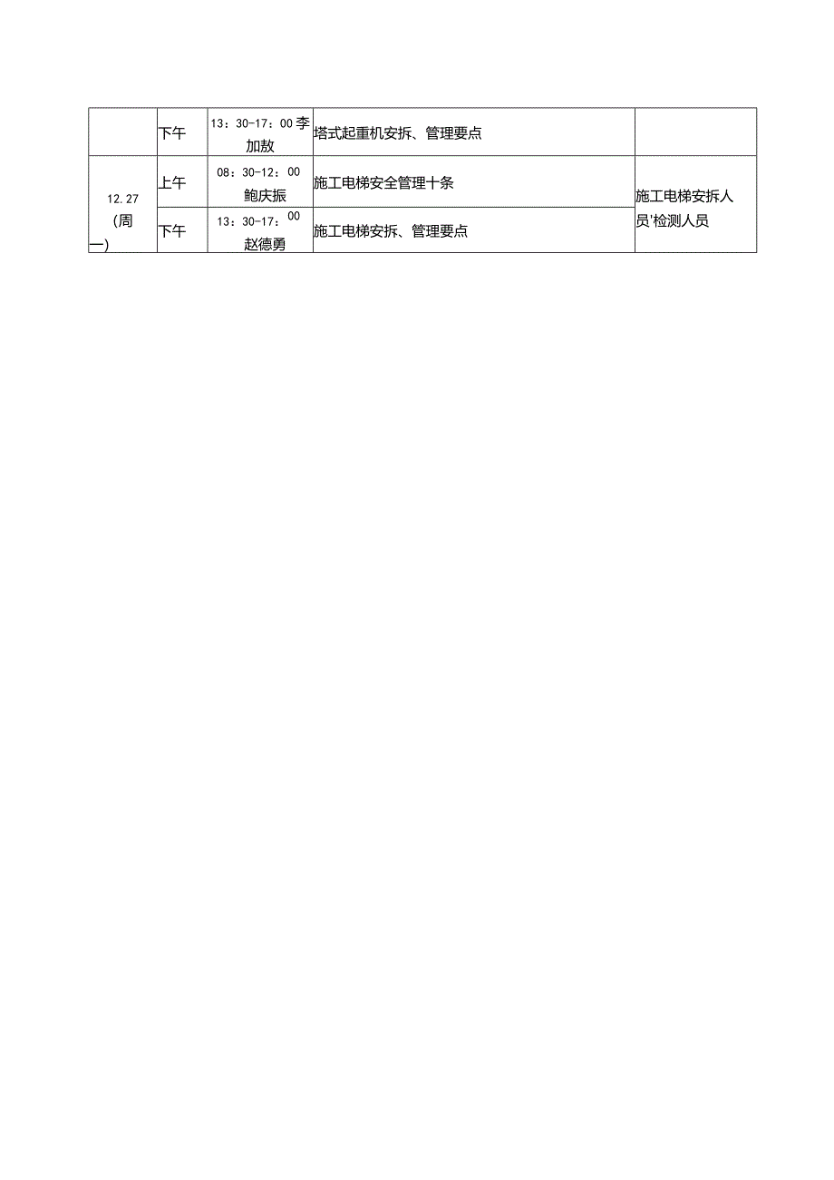 附件1：全市建筑施工工伤预防教育暨安全生产培训课程表.docx_第3页