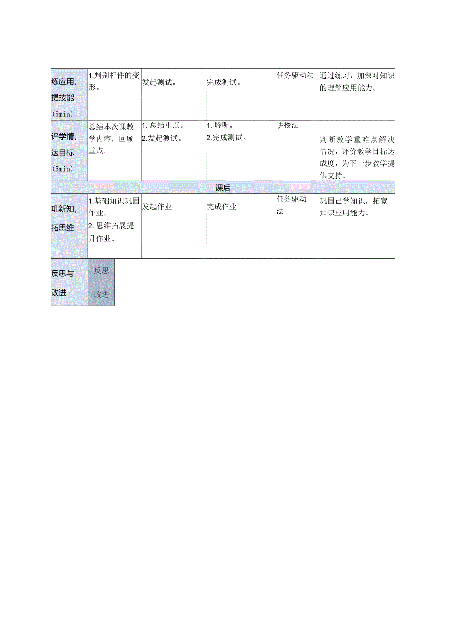 建筑力学与结构 第4版 教案 项目1建筑结构选型任务1认识结构 任务2 认识建筑力学.docx_第3页