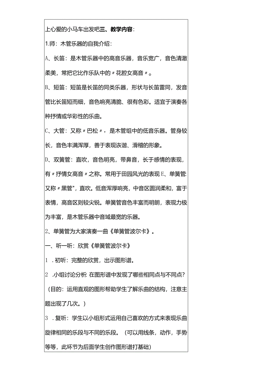 人教版六年级下册音乐欣赏《单簧管波尔卡》教案.docx_第3页