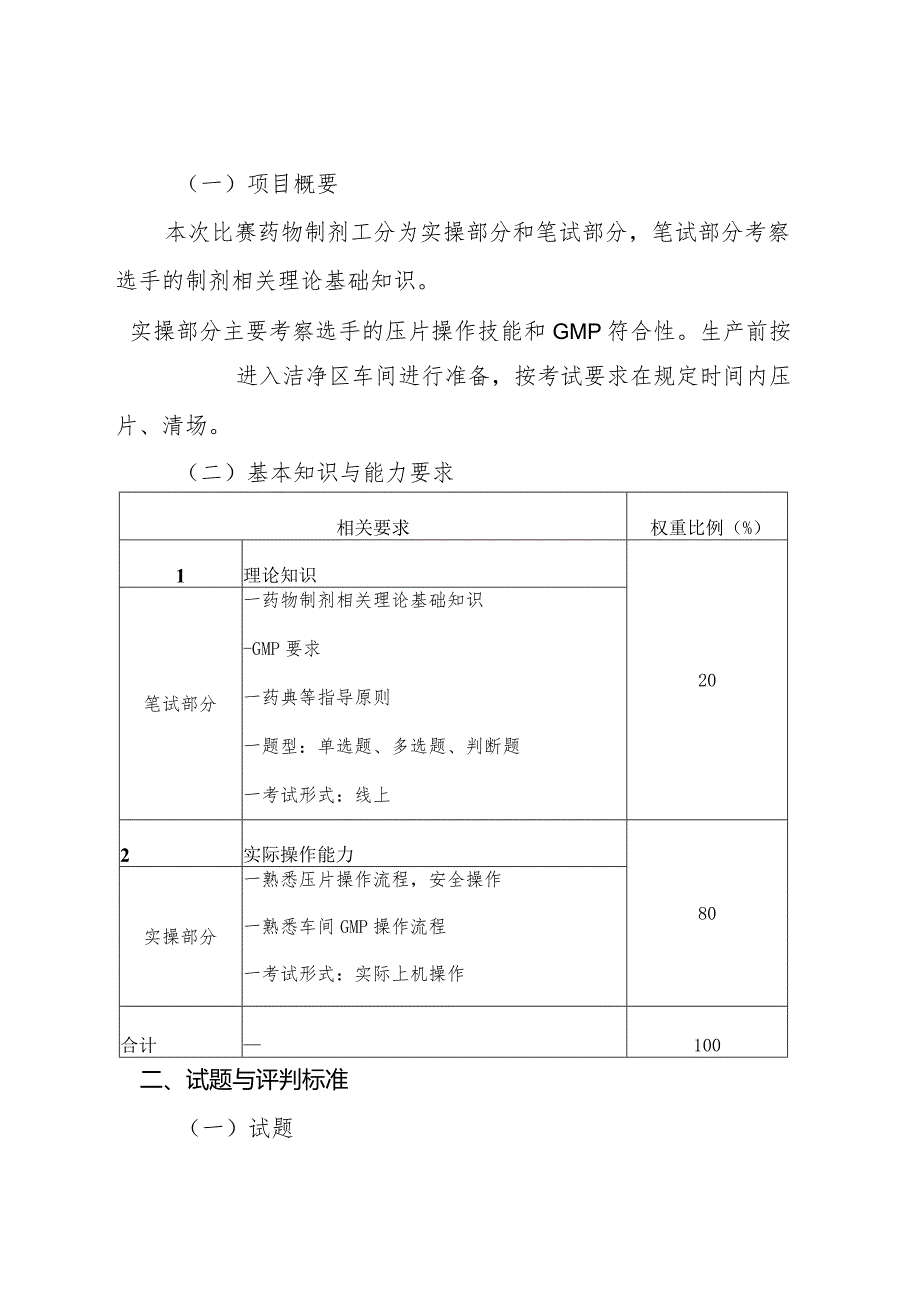 淄博市首届职业技能大赛药物制剂工项目技术工作文件.docx_第3页