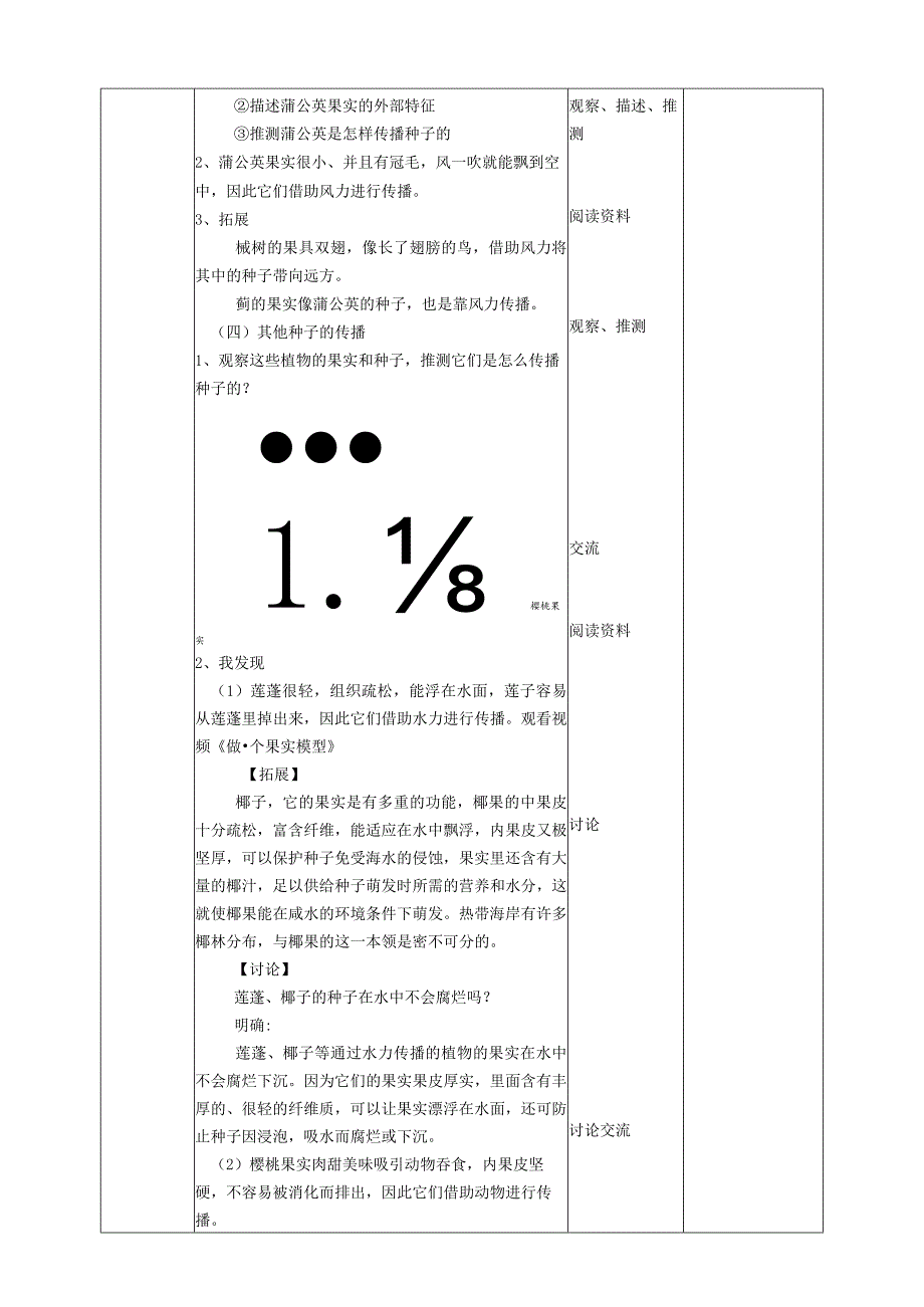 新教科版四年级下册科学1.7《种子的传播》教案（定稿）.docx_第3页