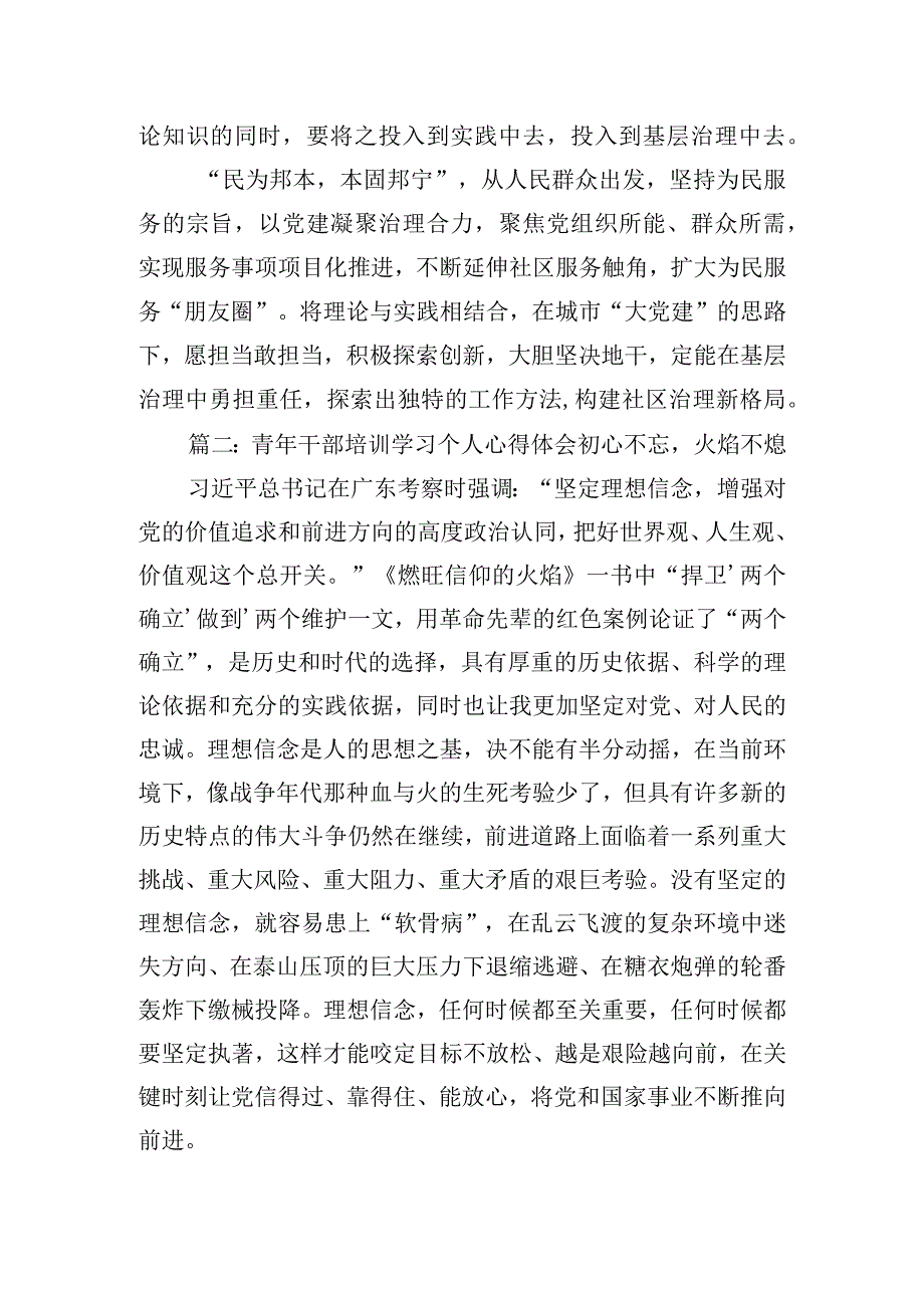 青年干部培训学习个人心得体会五篇.docx_第3页