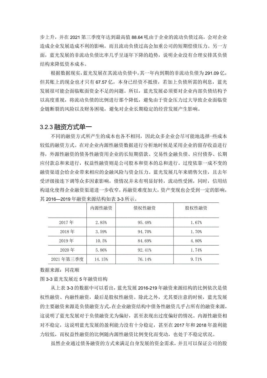 蓝光发展资本结构的问题与成因.docx_第3页