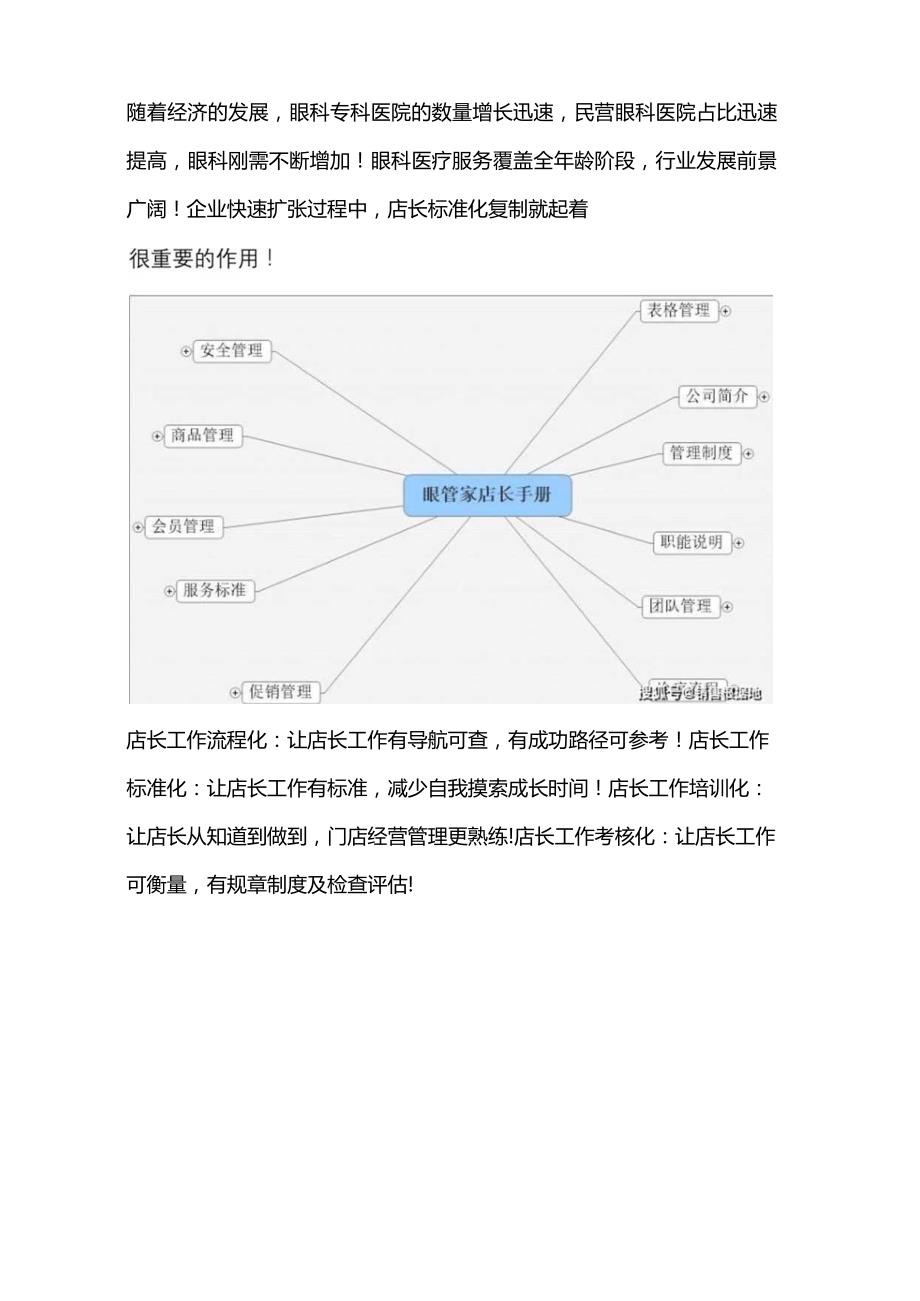 眼镜店门店标准化复制：眼科门店标准化和店长标准化手册岗位职责工作流程.docx_第3页