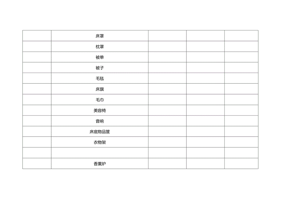 装修物料采购清单（附美容院）.docx_第2页