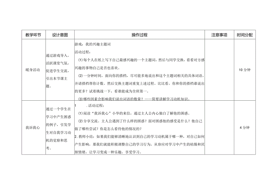 第七课享受学习教学设计南大版初中心理八年级全一册.docx_第2页