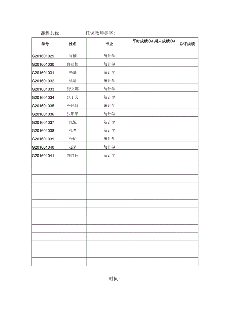 西安财经学院2015级数量经济学专业硕士研究生成绩单.docx_第2页