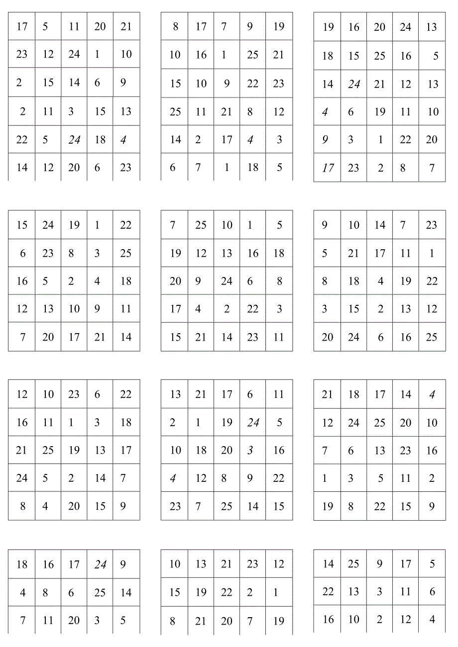 舒尔特5阶训练表.docx_第3页