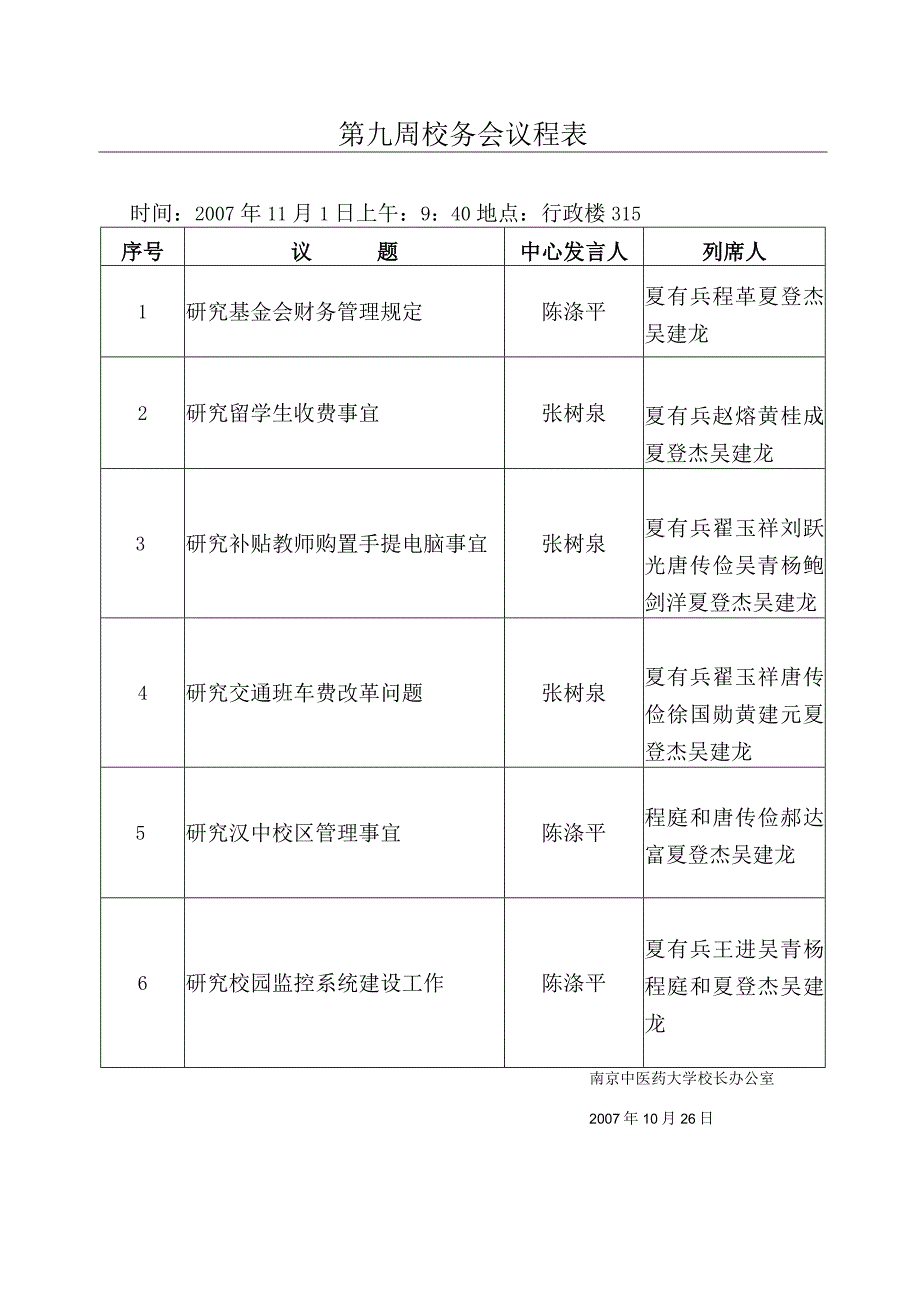 第一周（9月4日—9月8日）会议日程表.docx_第2页