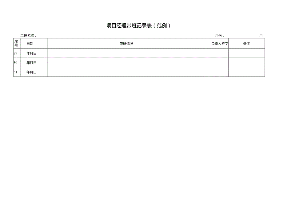 项目经理带班记录范例.docx_第3页