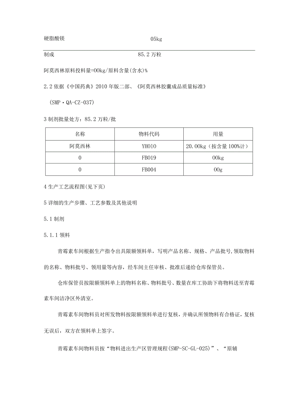 阿莫西林胶囊制造工艺规范.docx_第3页