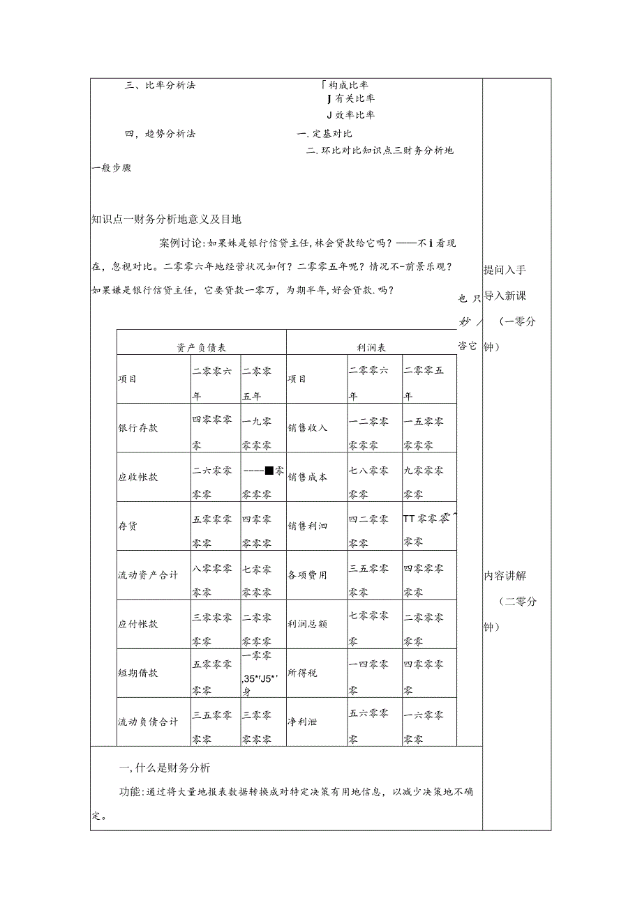 财务管理实务教案-财务综合分析与评价教案.docx_第2页