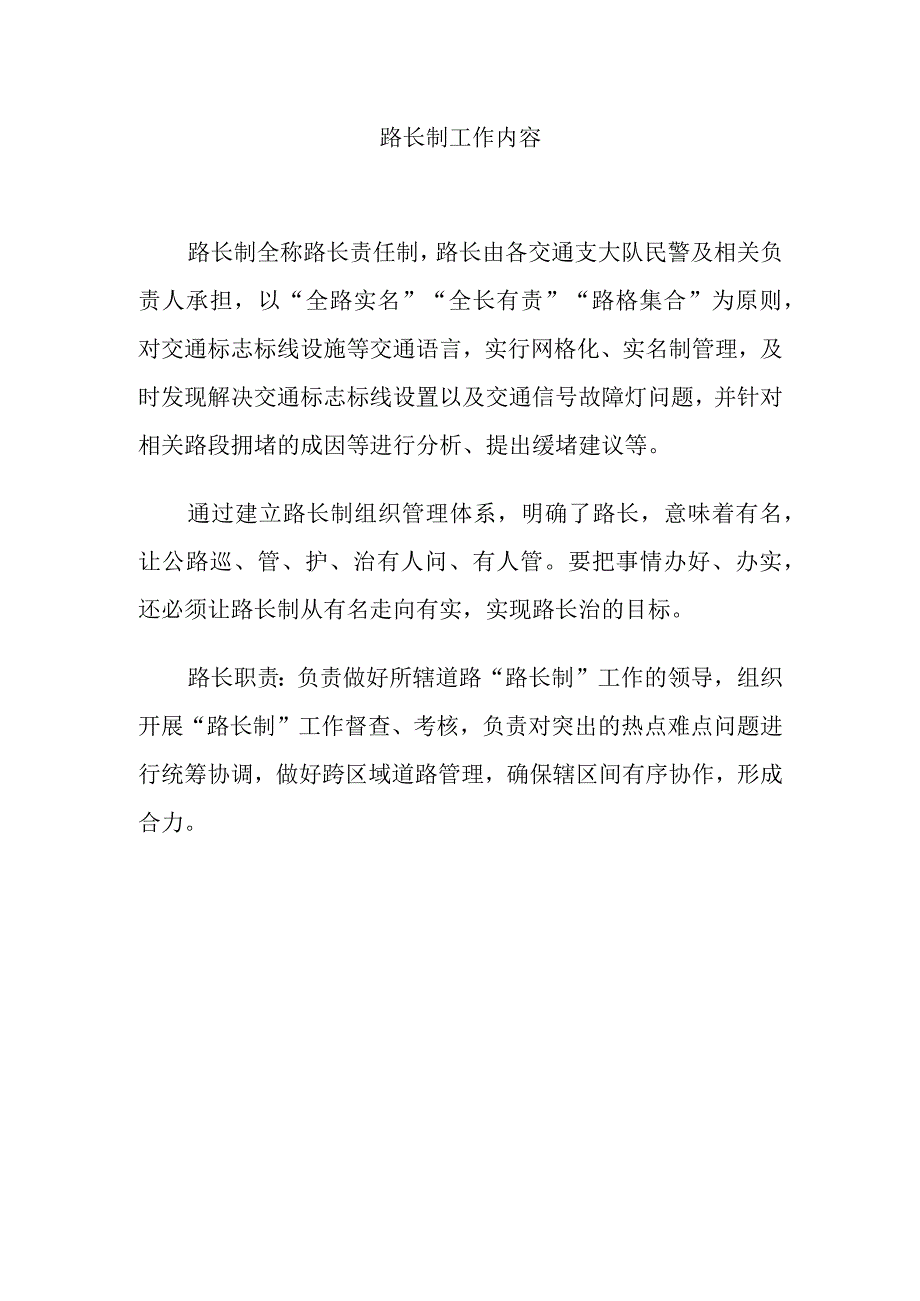 路长制工作内容.docx_第1页