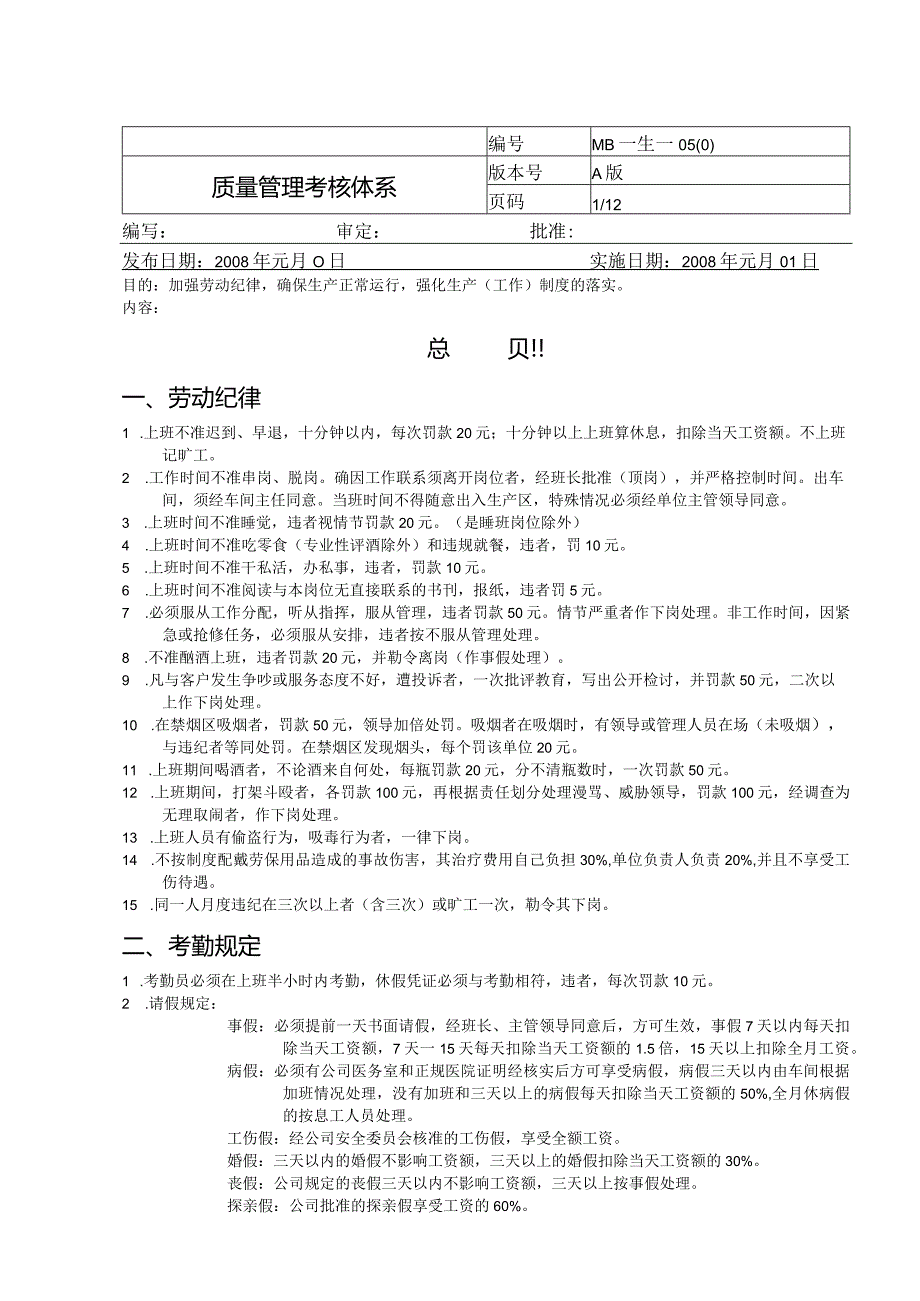 质量管理考核体系.docx_第1页