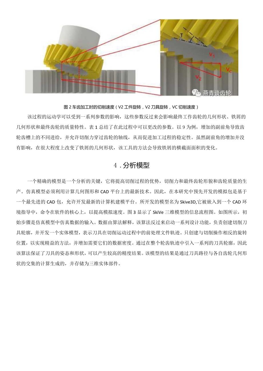 齿轮车齿加工的表面形貌及偏差仿真分析.docx_第3页