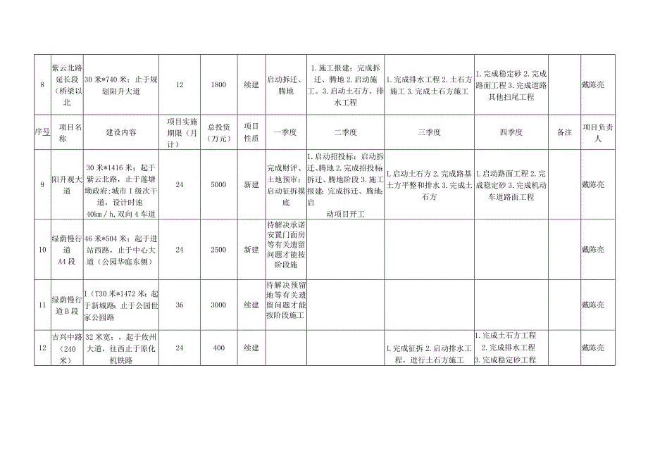 2024各平台公司项目建设任务汇总表.docx_第3页