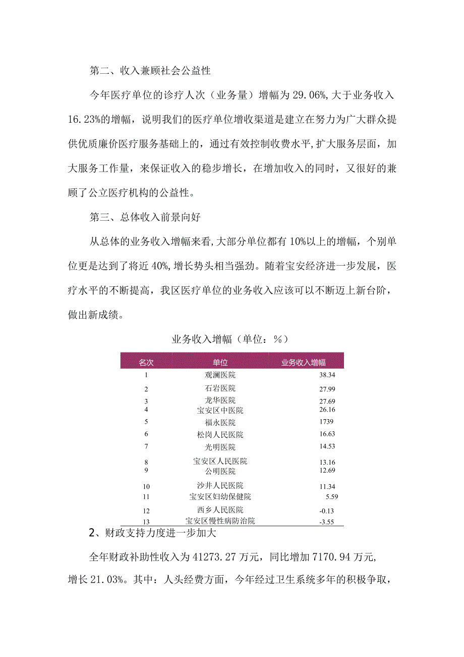 XX医疗机构年度财务分析报告.docx_第3页