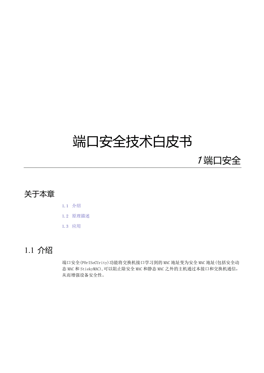 端口安全技术白皮书.docx_第1页