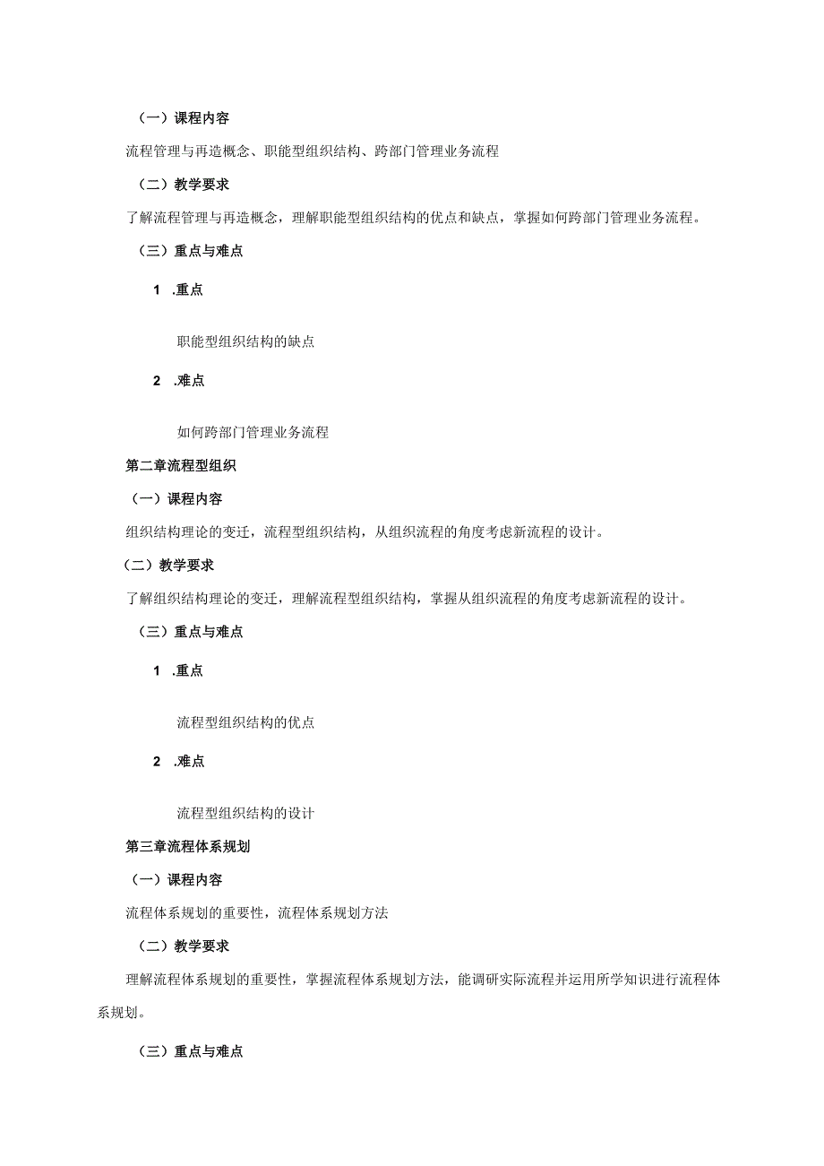 08410111业务流程再造大学高校课程教学大纲.docx_第2页