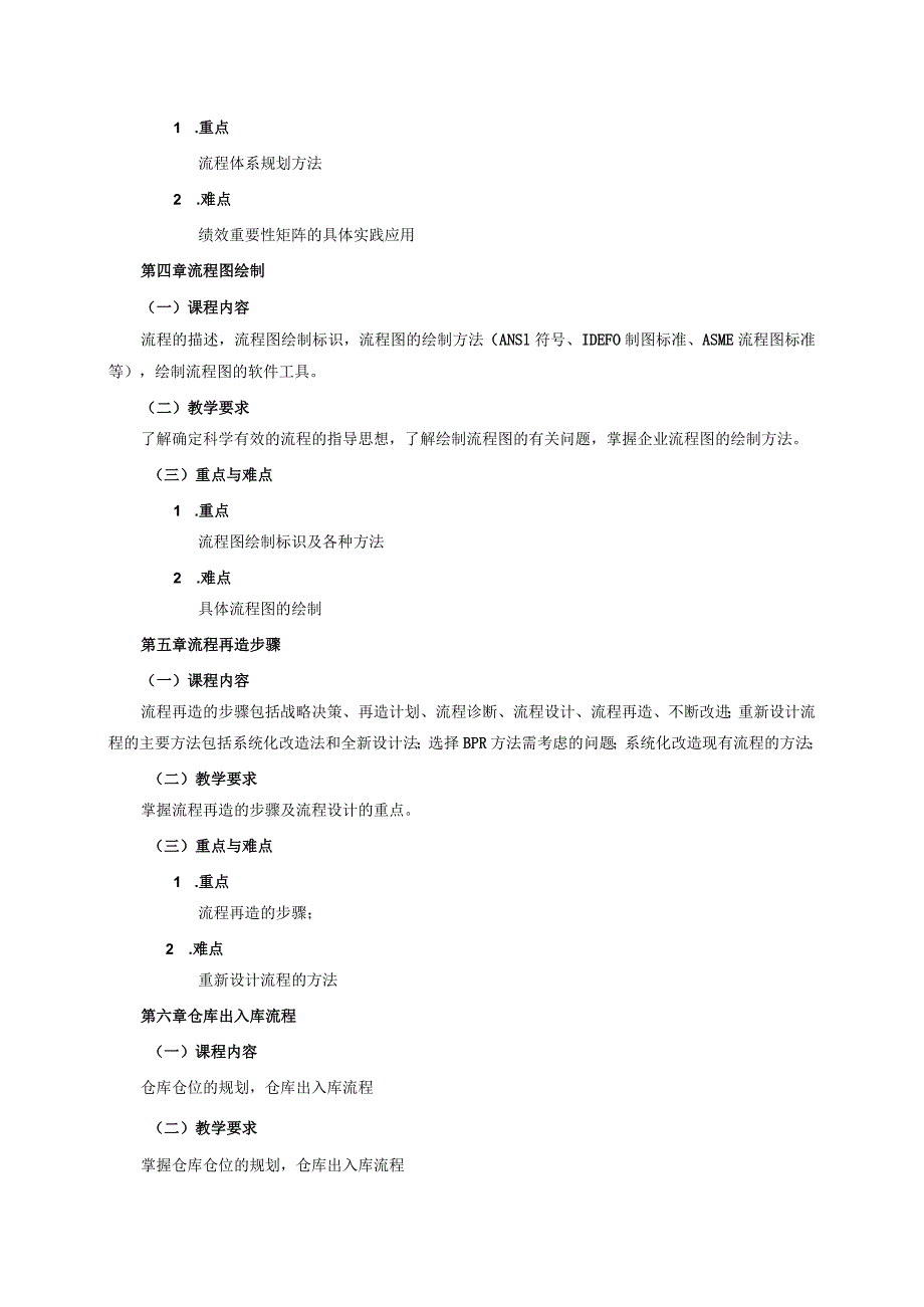 08410111业务流程再造大学高校课程教学大纲.docx_第3页