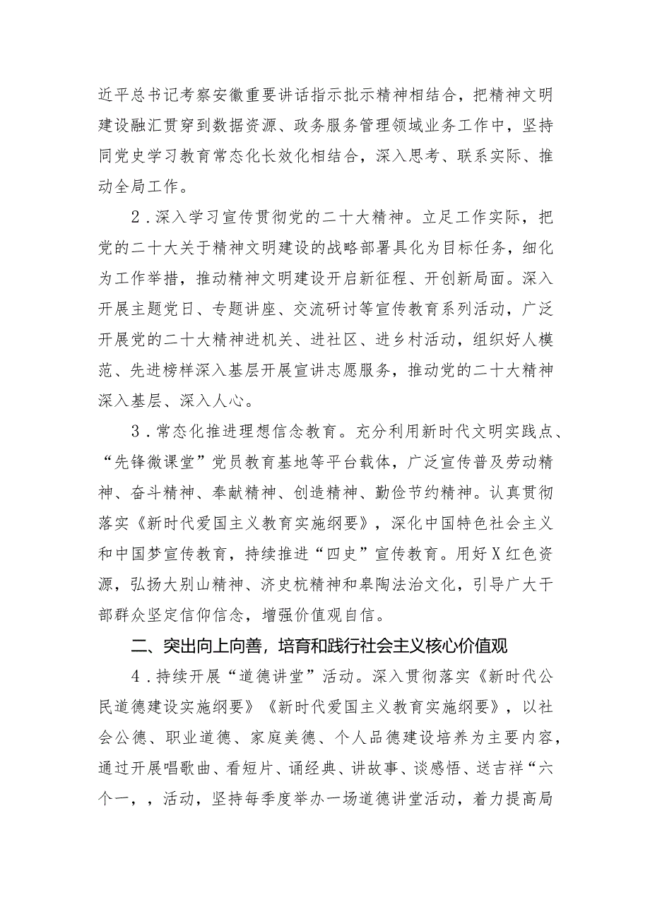 市数据资源管理局2024年精神文明建设工作要点.docx_第2页