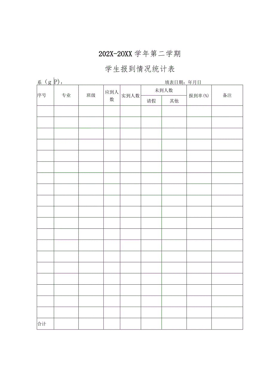 郑州XX职业学院202X-20XX学年第二学期期初教学检查通知（2024年）.docx_第3页