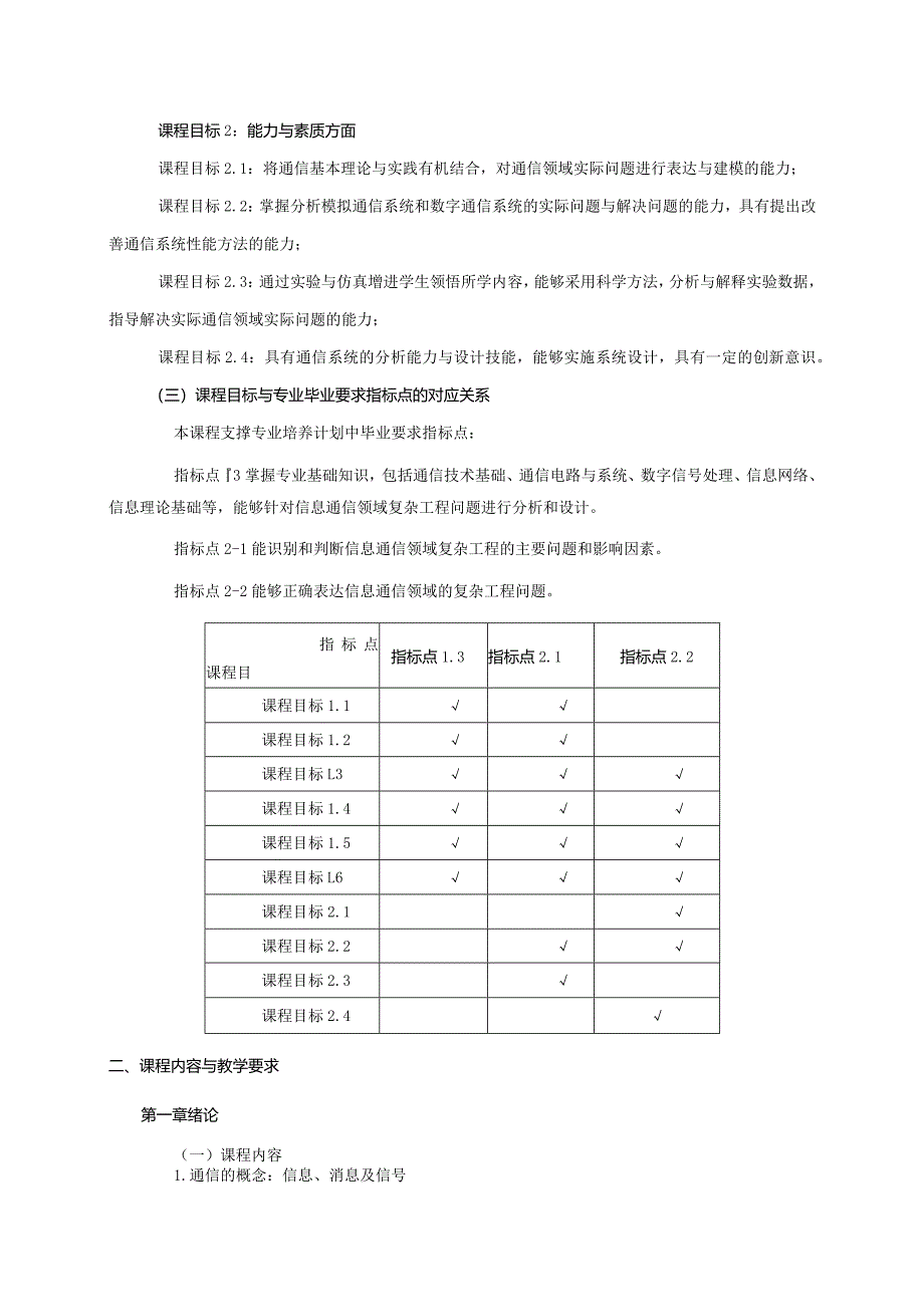 06410101通信原理大学高校课程教学大纲.docx_第2页