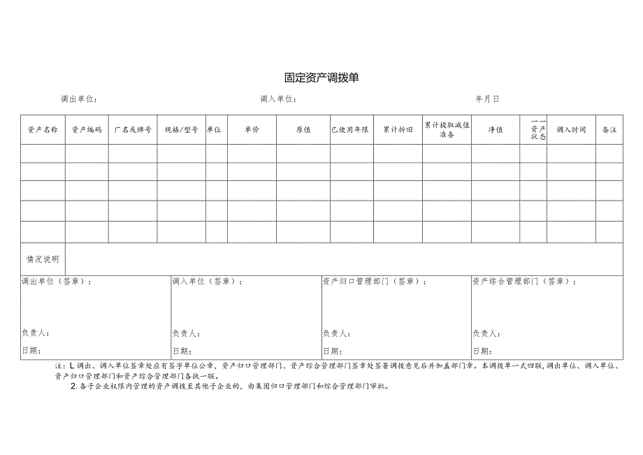 固定资产调拨单.docx_第1页