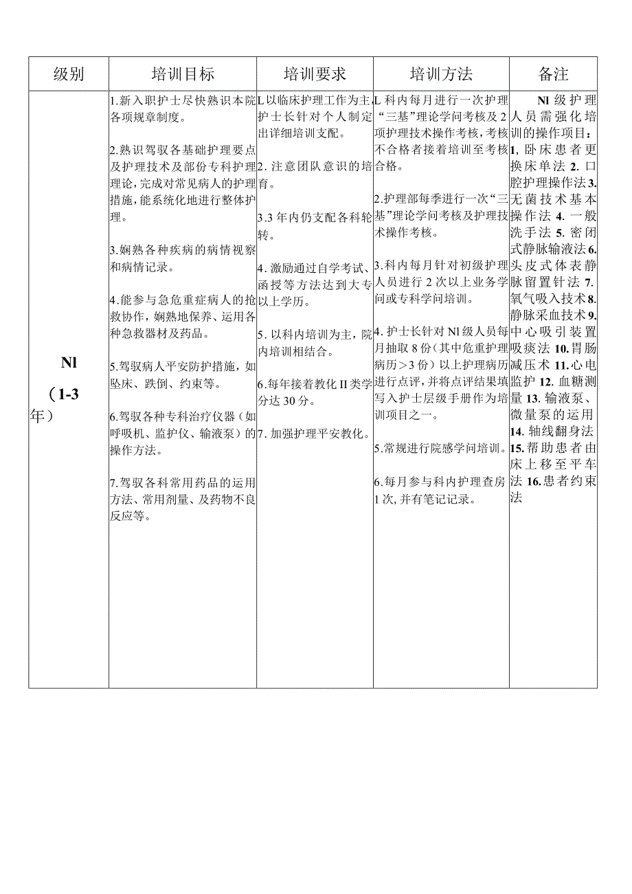 2024各层级护士培训计划表.docx_第2页