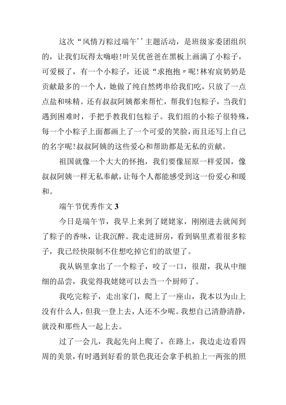 2024端午节优秀作文10篇.docx_第3页