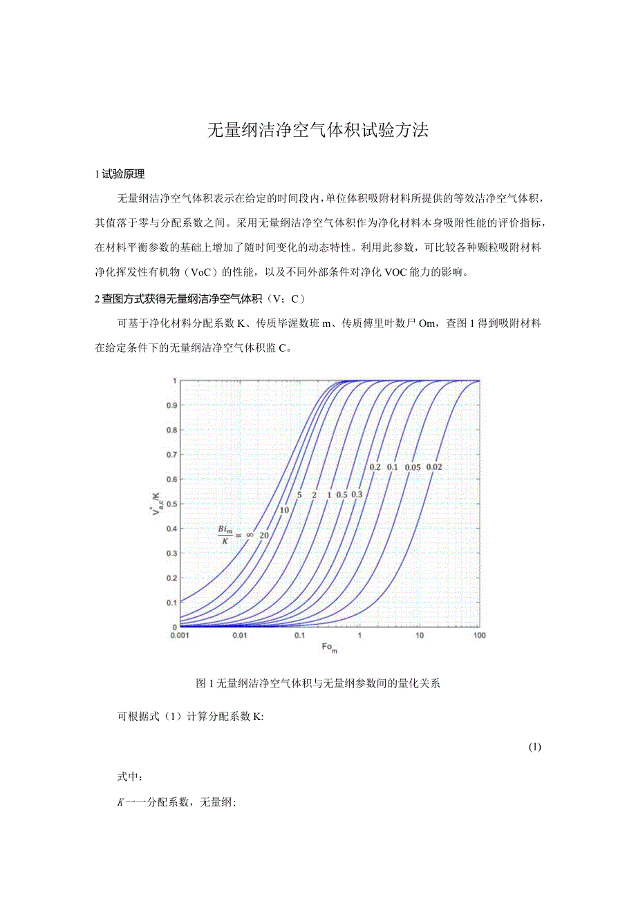 无量纲洁净空气体积试验方法.docx_第1页