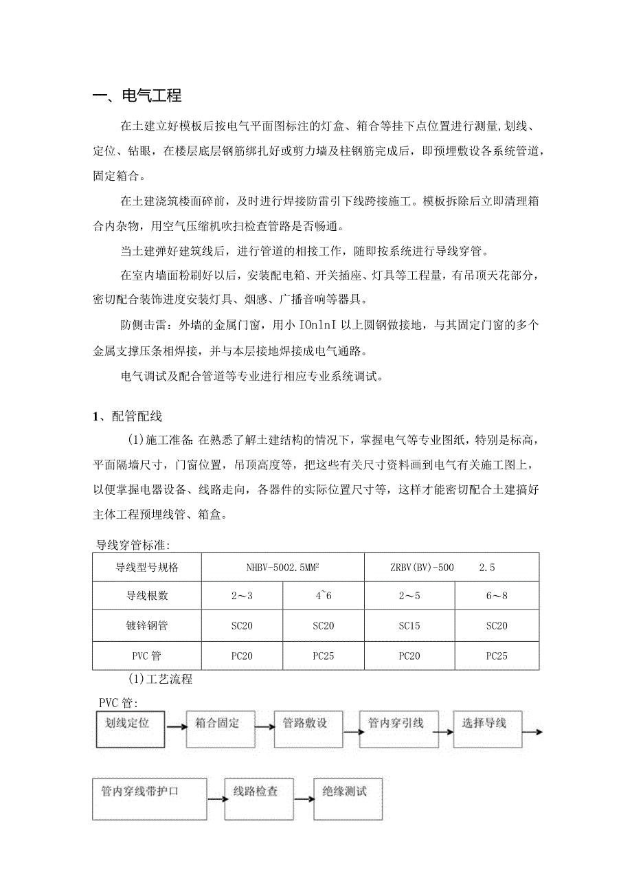 电气工程施工方案.docx_第1页