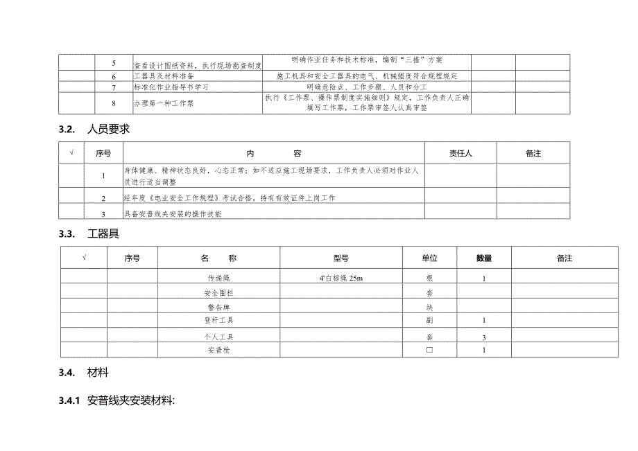 10kV安普线夹安装、拆卸作业指导书样本.docx_第3页