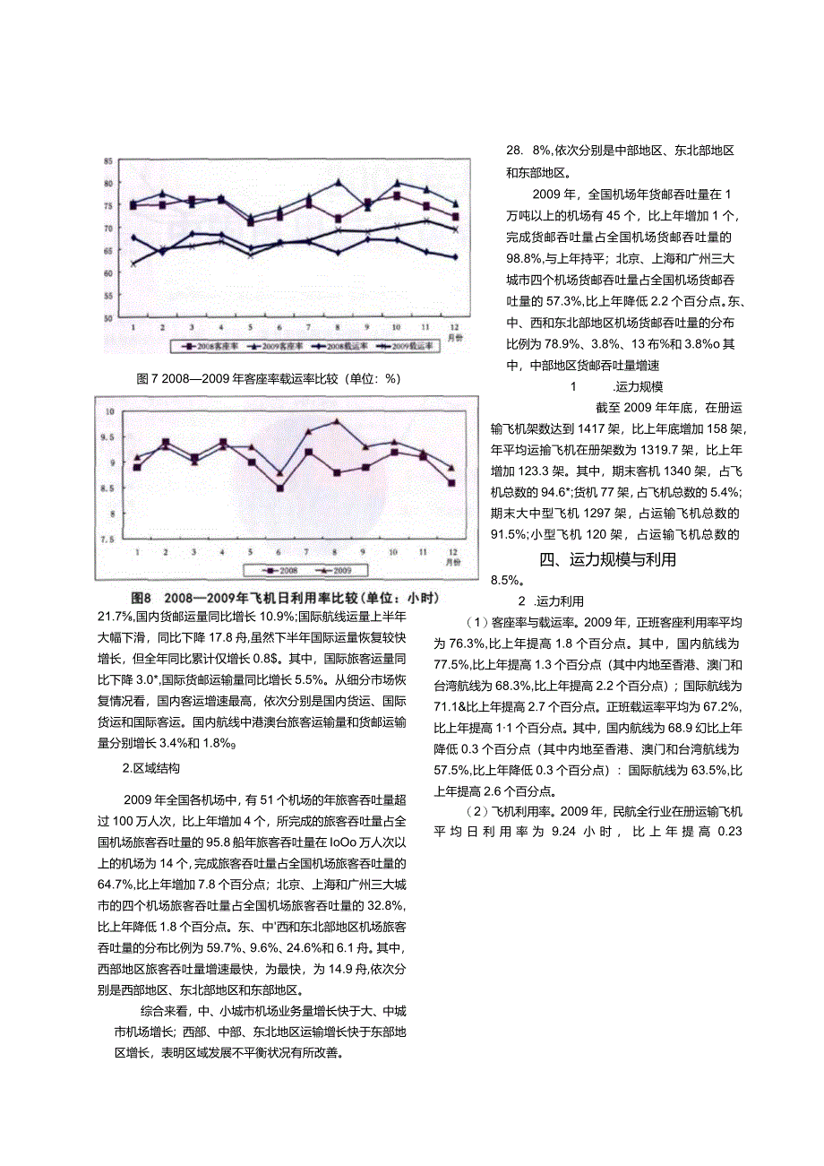 2009年度中国民用航空运输发展报告.docx_第3页