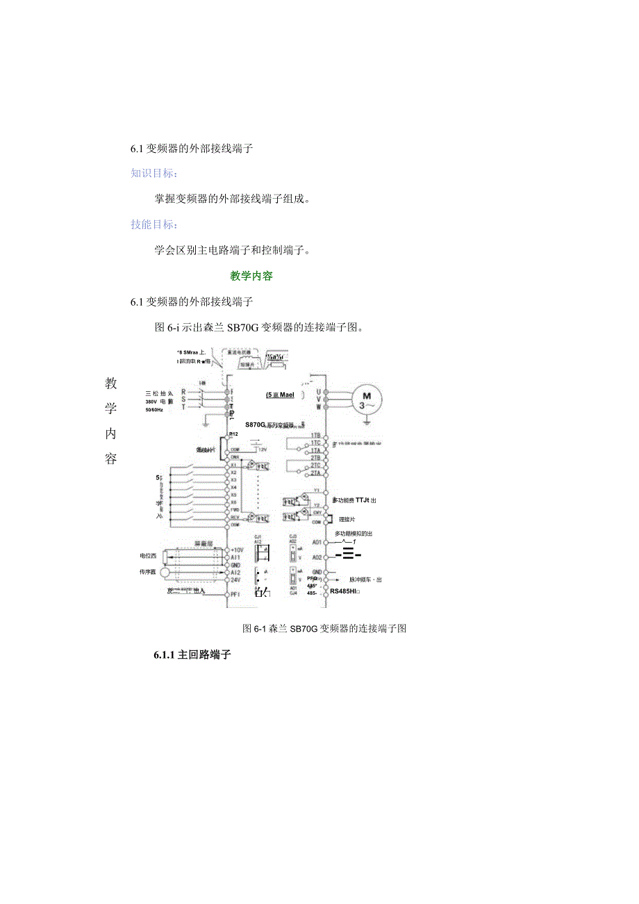 变频器原理与应用第3版教案第6章变频器的接线端子与功能参数.docx_第2页