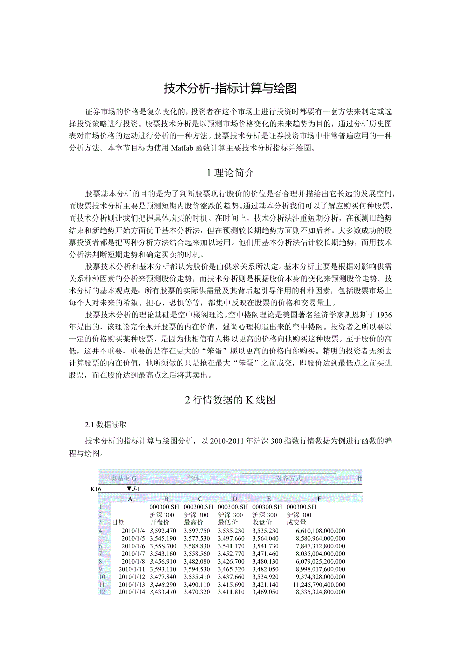 MATLAB程序设计技术分析-指标计算与绘图.docx_第1页